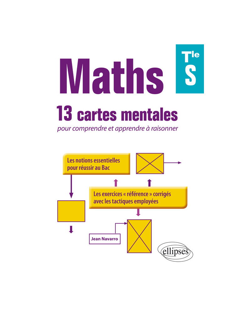 Maths Terminale S : 13 cartes mentales pour comprendre et apprendre à raisonner avec les notions essentielles et les exercices corrigés