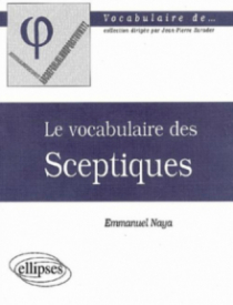 vocabulaire des sceptiques (Le)