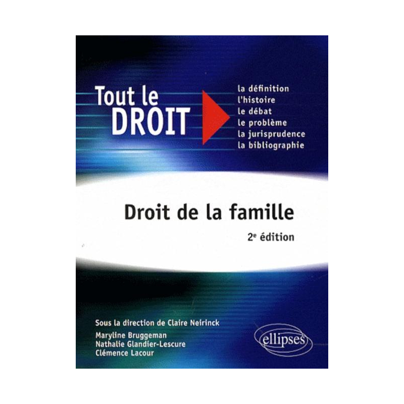 Droit de la famille - 2e édition