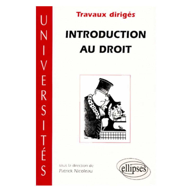 Introduction au Droit - Travaux dirigés