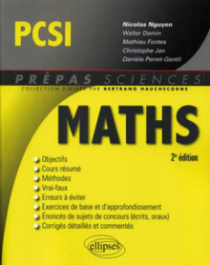 Mathématiques PCSI - 2e édition