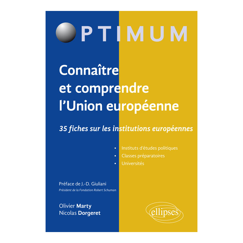 Connaître et comprendre l'Union européenne : 35 fiches sur les institutions européennes