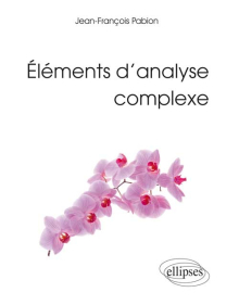 Éléments d’analyse complexe