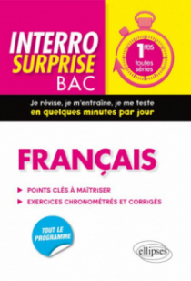 Français - Premières toutes séries