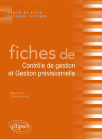 Fiches de contrôle de gestion et gestion prévisionnelle