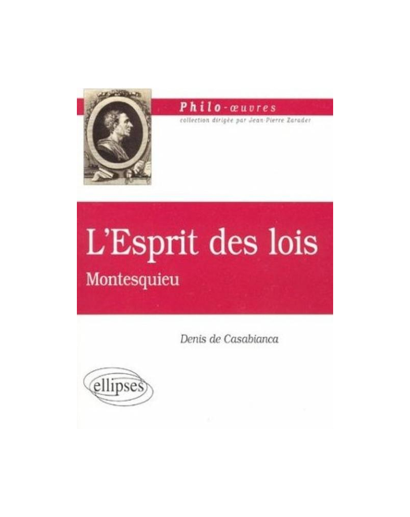Montesquieu, De l'Esprit des lois