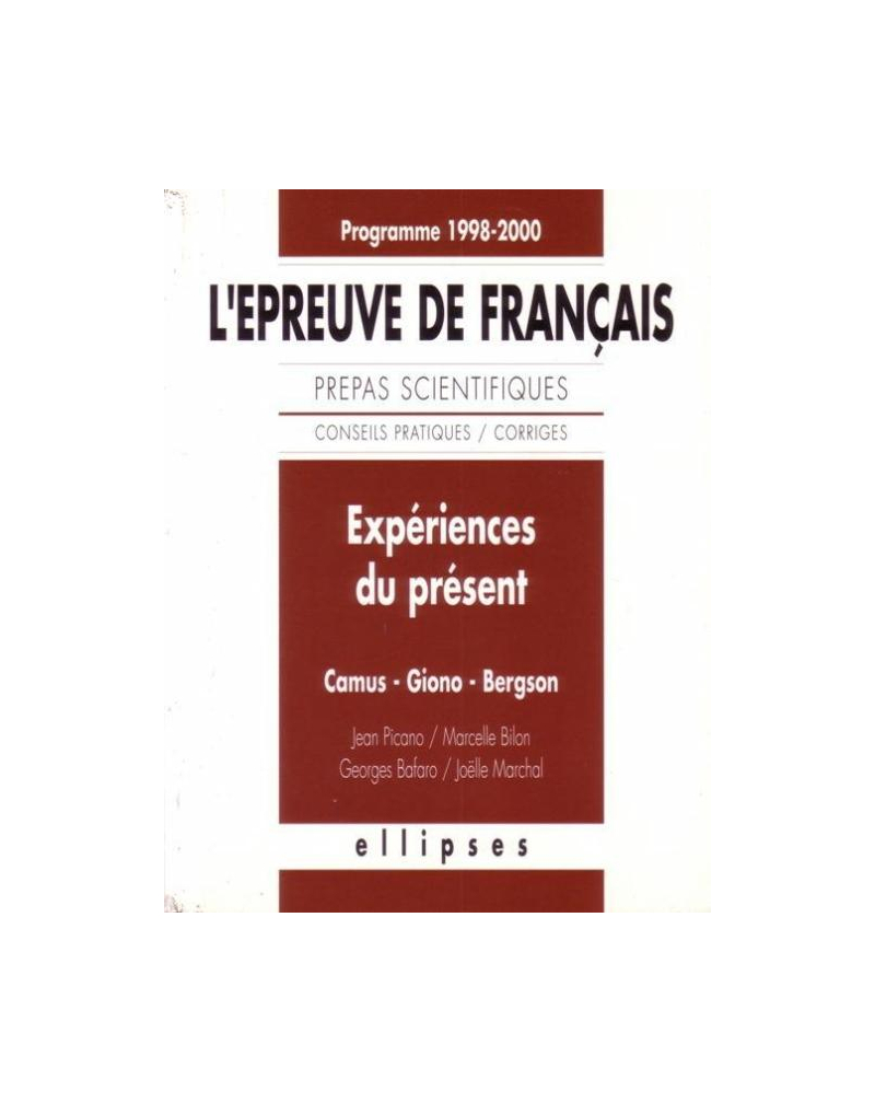 Expériences du présent