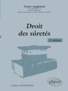 Droit des sûretés, 2e édition