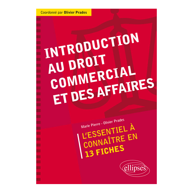 Introduction au droit commercial et des affaires