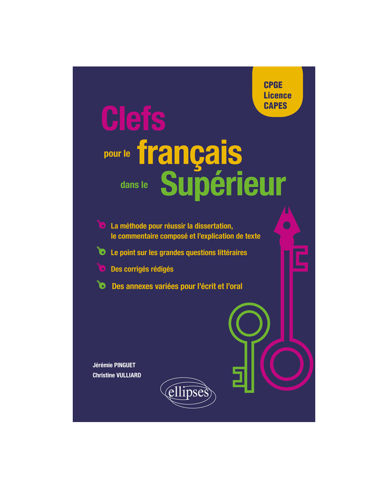 Clefs pour le français dans le Supérieur