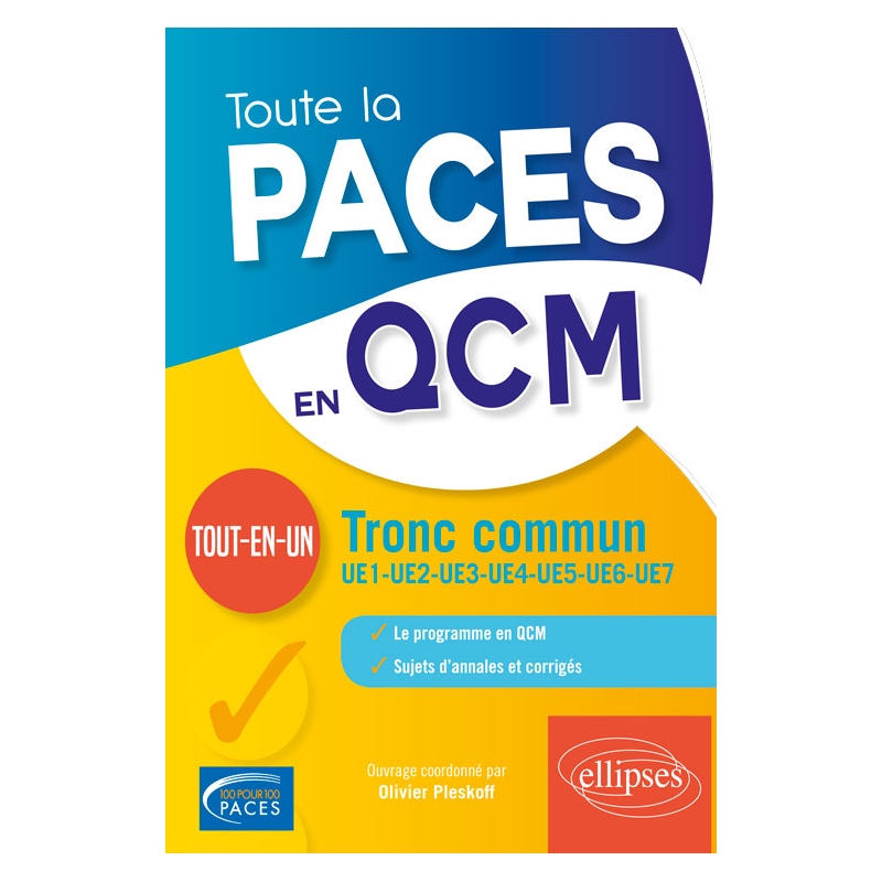 Toute la PACES en QCM - L'intégrale