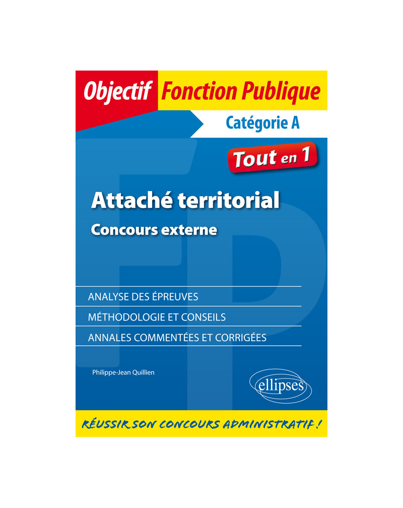 Attaché territorial. Concours externe