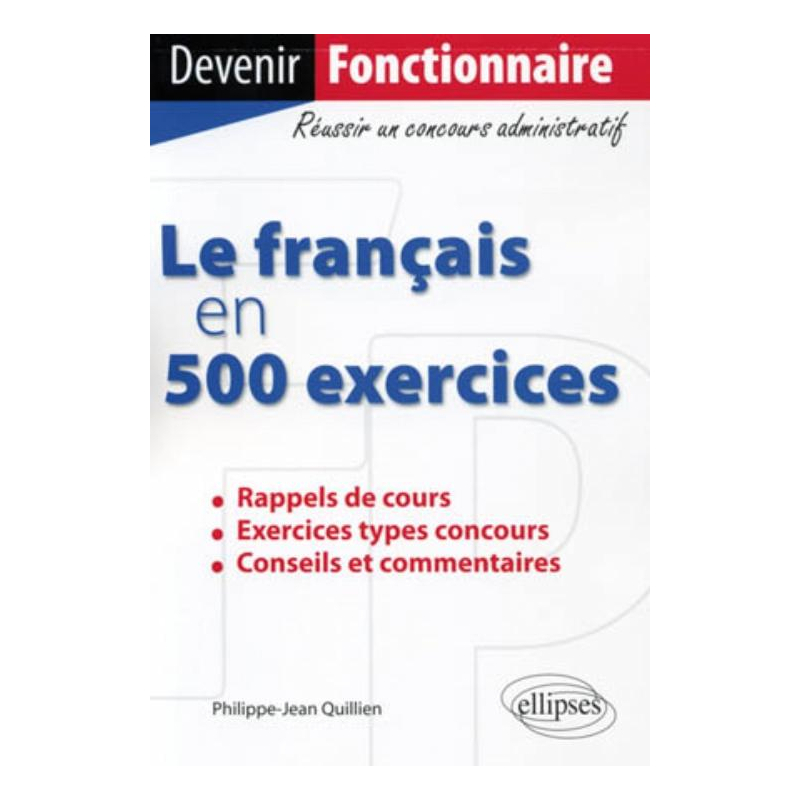 Le français en 500 exercices