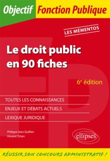 Le Droit public en 90 fiches - 6e édition