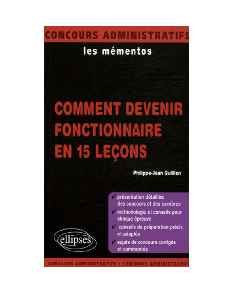 Comment devenir fonctionnaire en 15 leçons