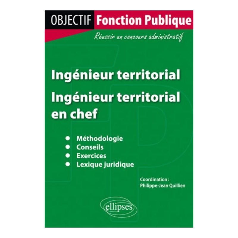 Ingénieur territorial : Ingénieur territorial en chef
