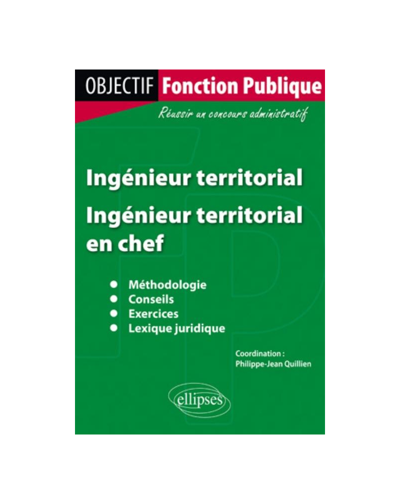 Ingénieur territorial : Ingénieur territorial en chef