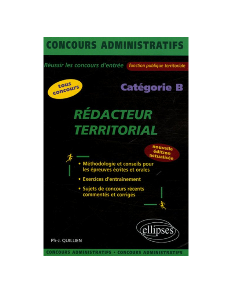 Rédacteur territorial - catégorie B - 2e édition