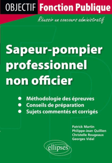 Sapeur-pompier professionnel non officier.