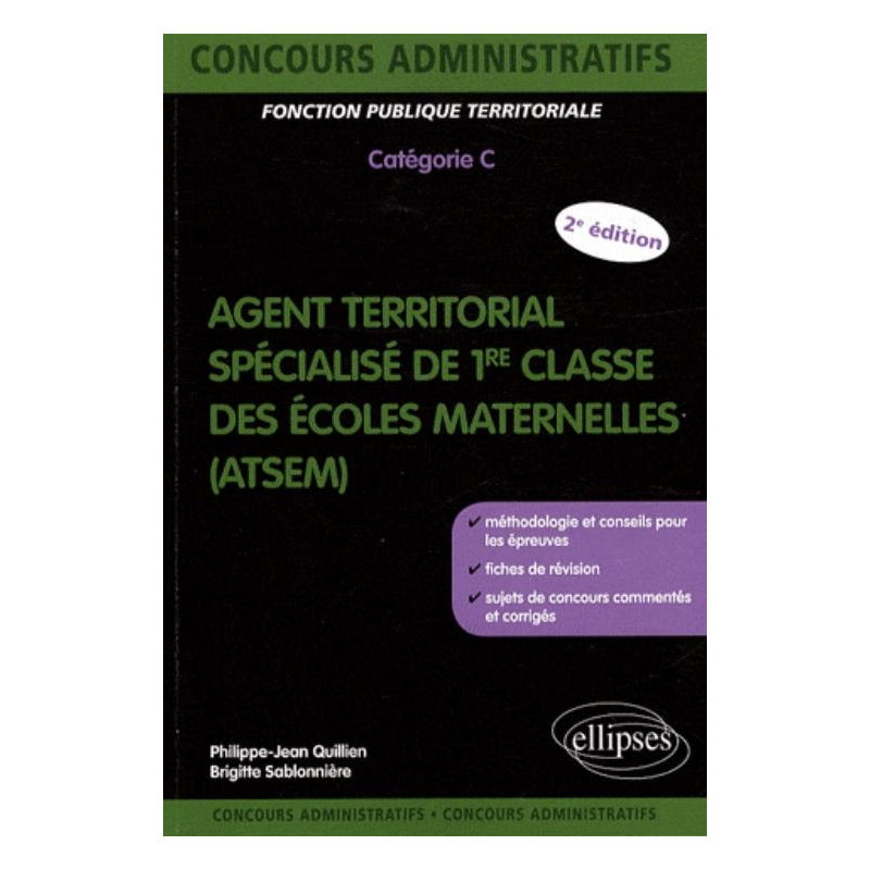Agent territorial spécialisé des écoles maternelles (ATSEM). Nlle édition