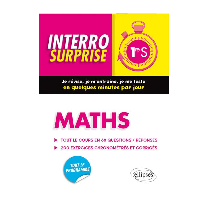 Maths - Première S