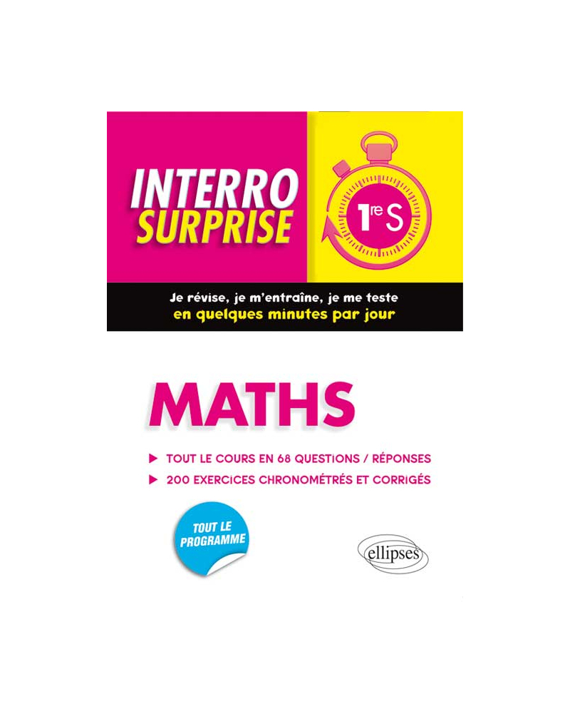 Maths - Première S