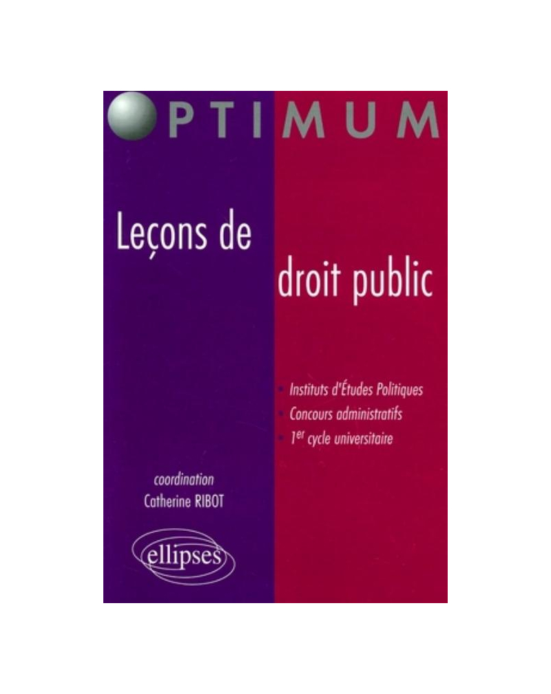 Leçons de droit public