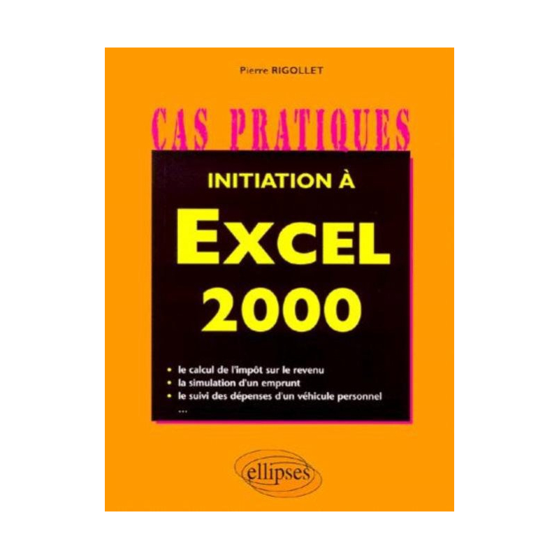 Initiation à Excel 2000