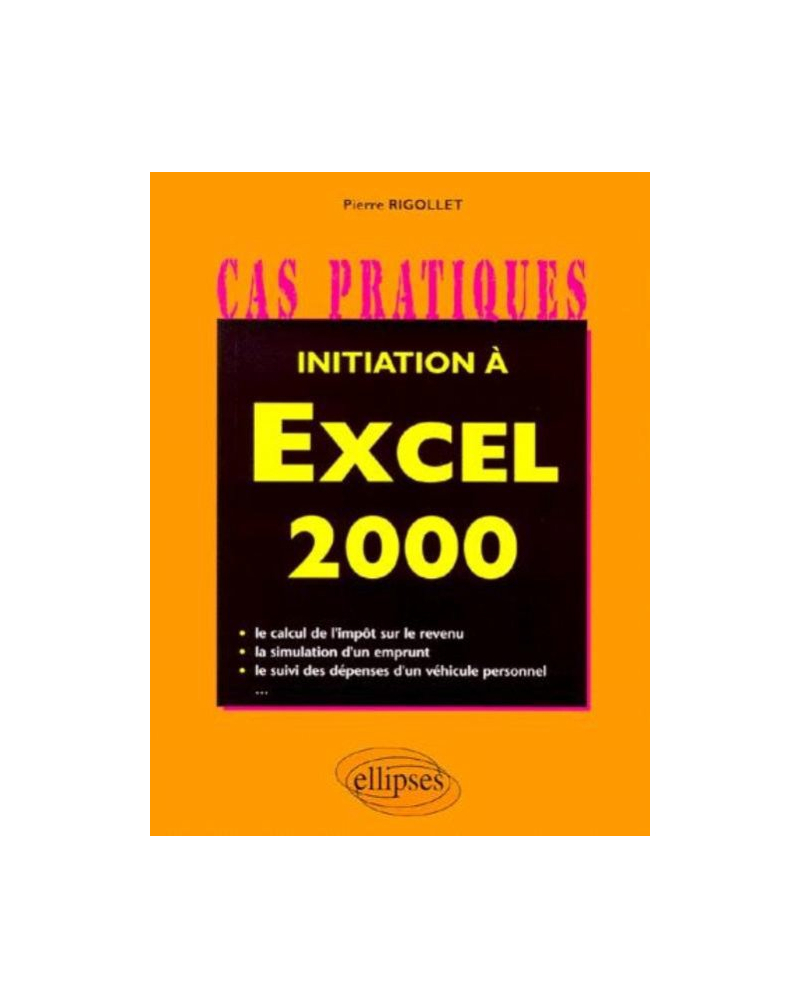 Initiation à Excel 2000