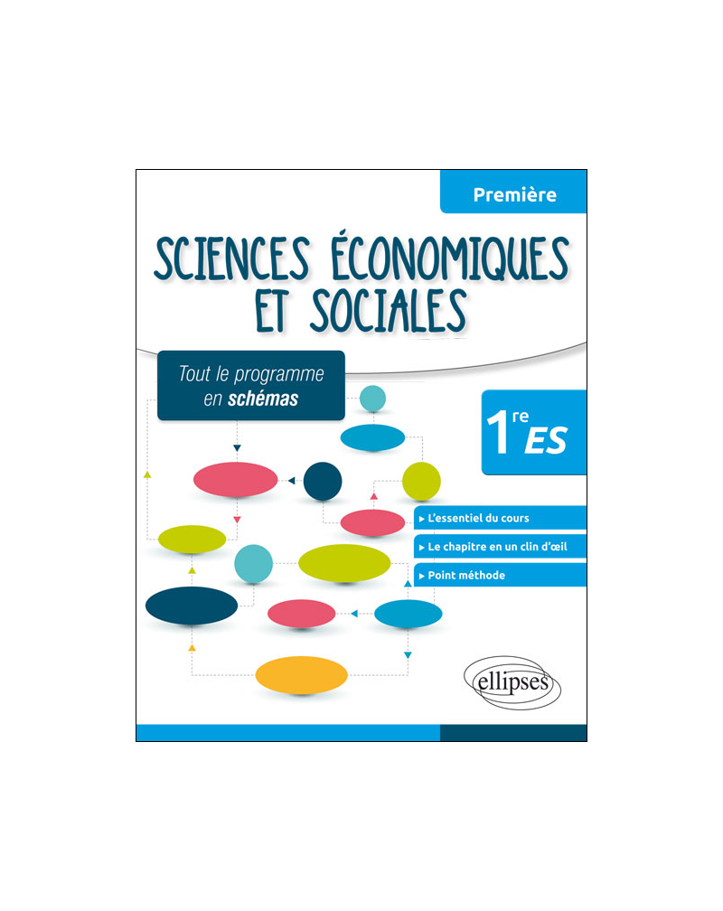 Sciences économiques et sociales - Première ES - tout le programme en schémas