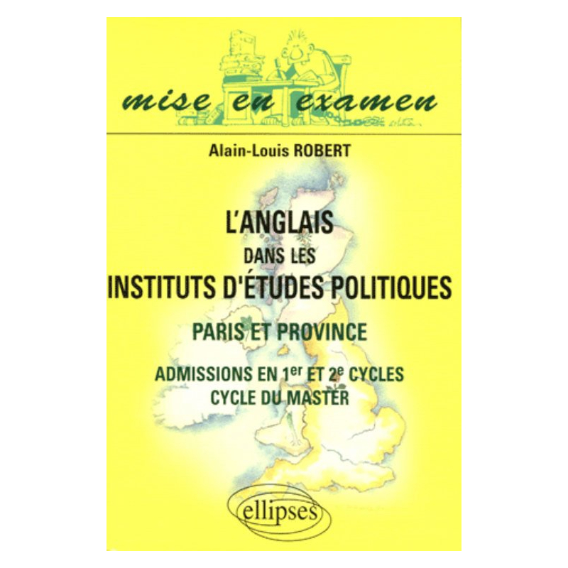 L'anglais dans les Instituts d'Études Politiques - Paris et Province - Admissions en 1er et 2e cycles,  cycle du master