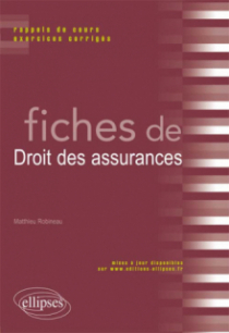 Fiches de droit des assurances