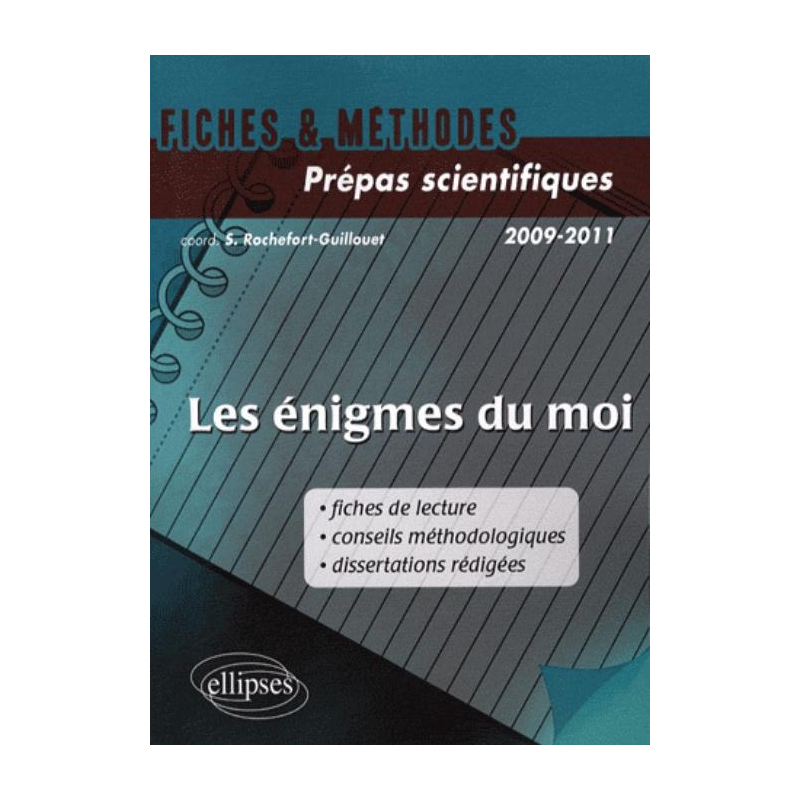 Les énigmes du moi (fiches de lectures, conseils méthodologiques, dissertations rédigées)