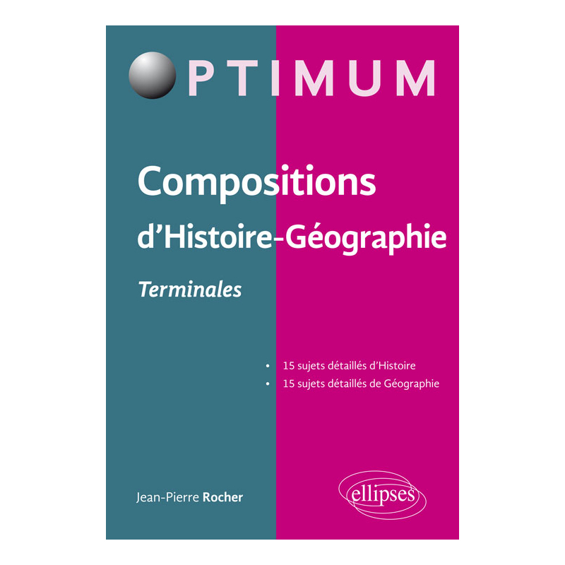 Compositions d'Histoire Géographie - Terminales