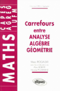 Carrefours entre analyse, algèbre et géométrie
