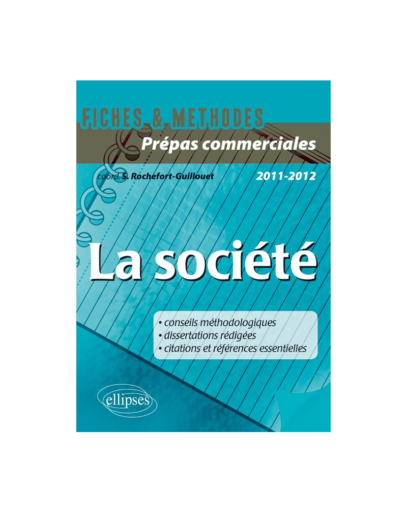 La société - Epreuve culture générale CPGE com.