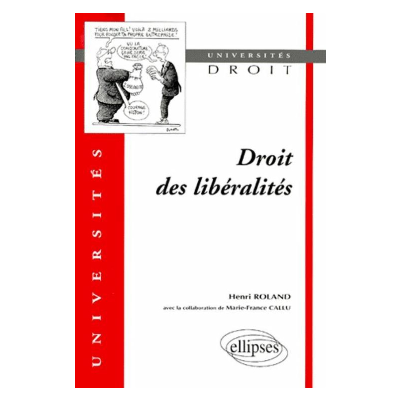 Droit des libéralités