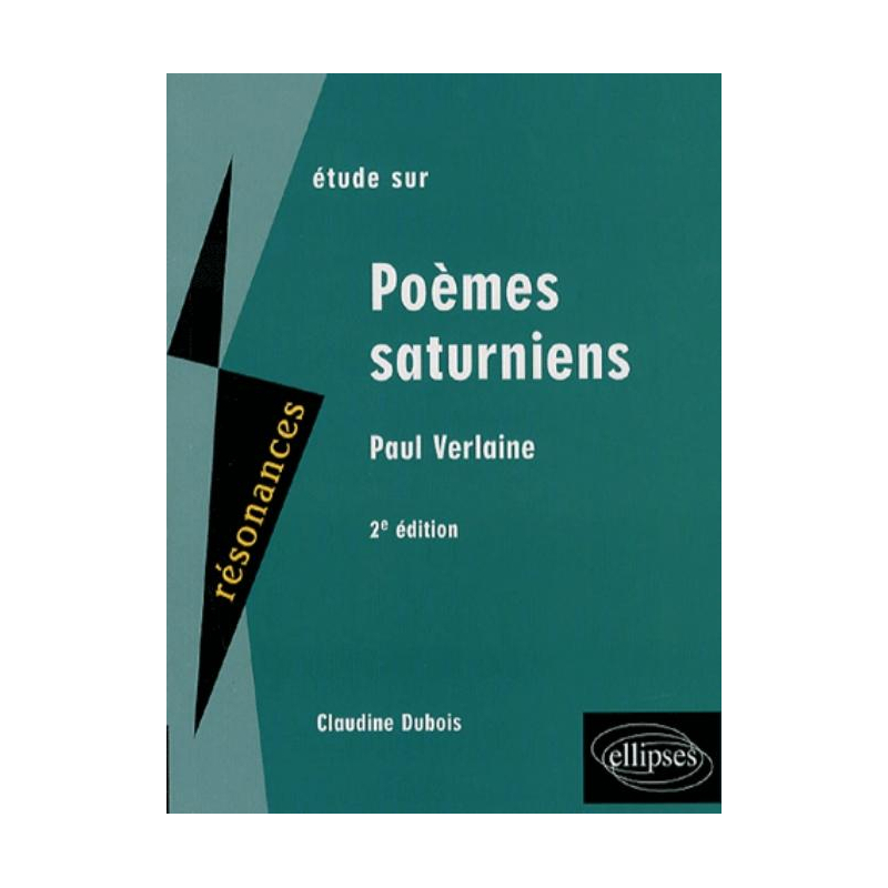Verlaine, Poèmes saturniens - 2e édition