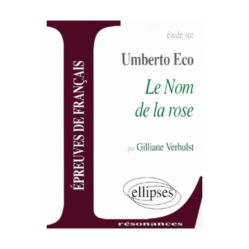 Eco, Le Nom de la rose