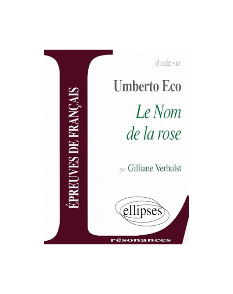 Eco, Le Nom de la rose