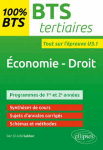 Économie droit – BTS tertiaires