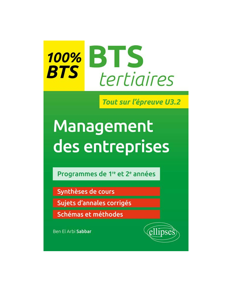 Management des entreprises - BTS tertiaires