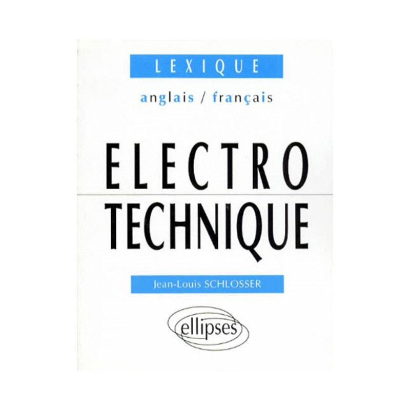 Lexique anglais/français d'Électrotechnique