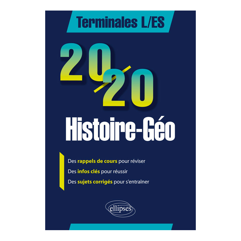20/20 en histoire-géographie - Terminales L et ES