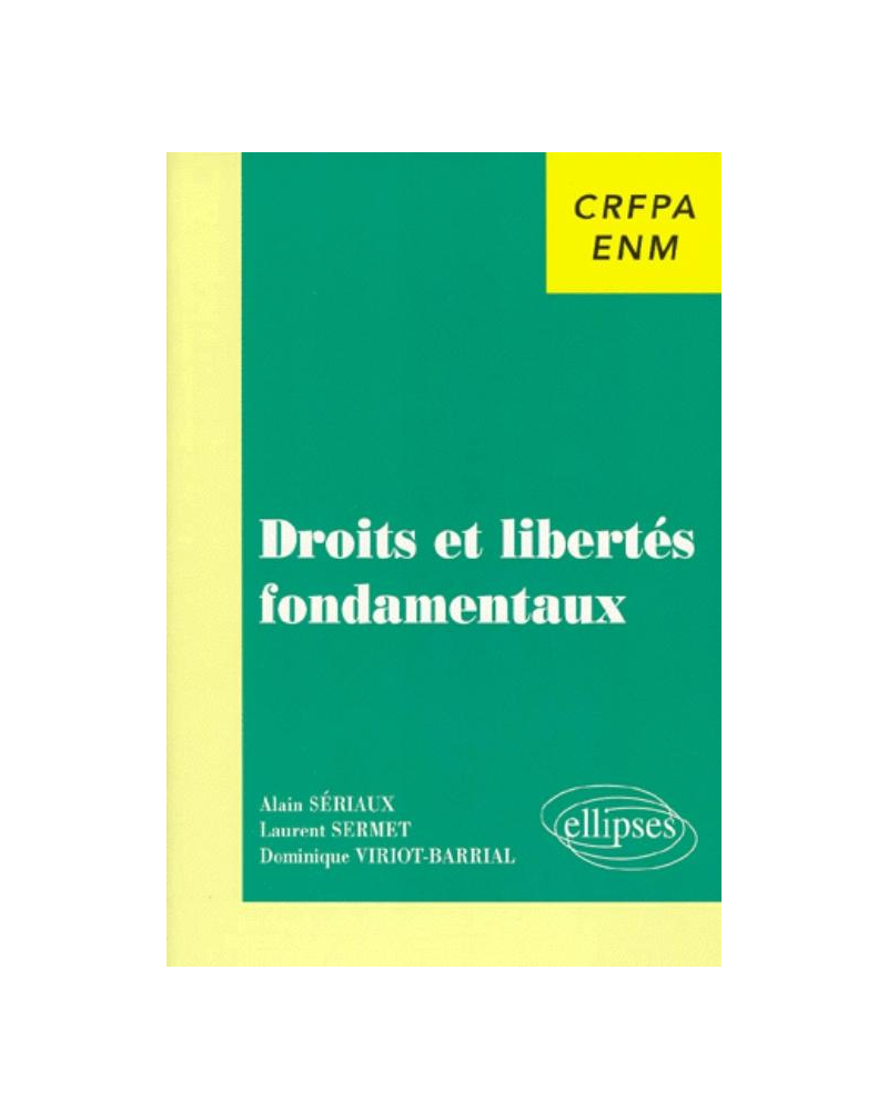 Droits et libertés fondamentaux