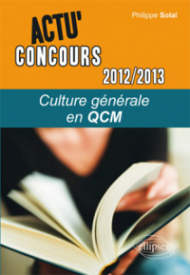 Culture générale - 2012-2013 - en QCM