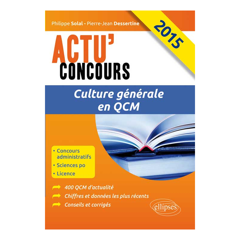 Culture générale en QCM - 2015
