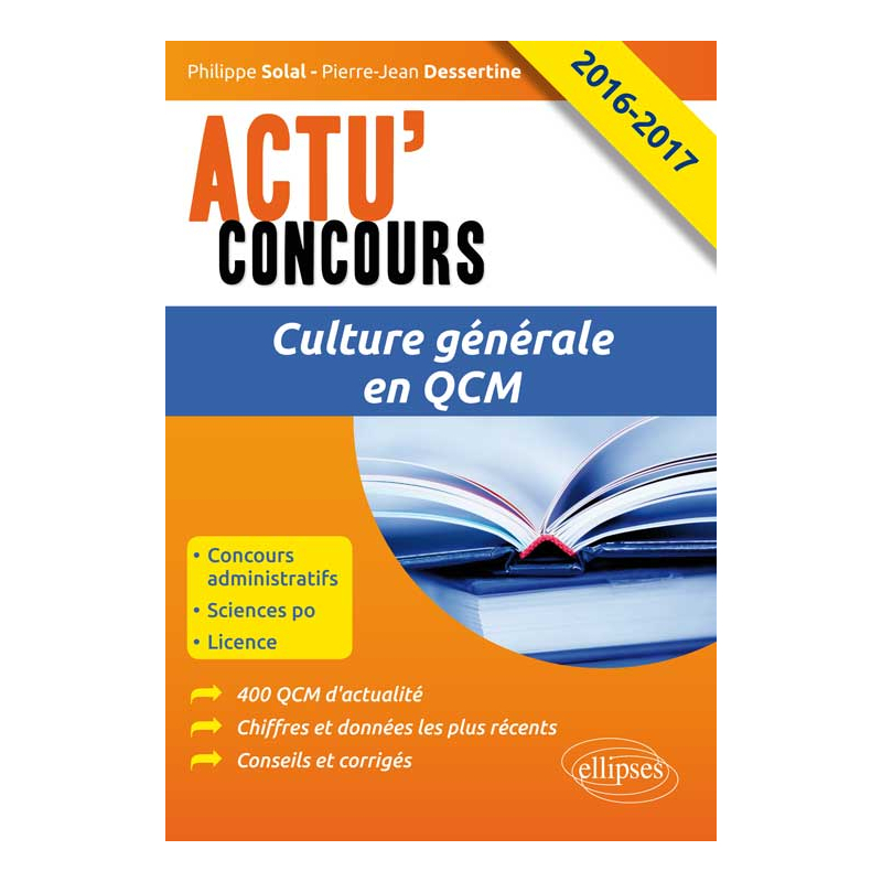 Culture Générale en QCM 2016-2017