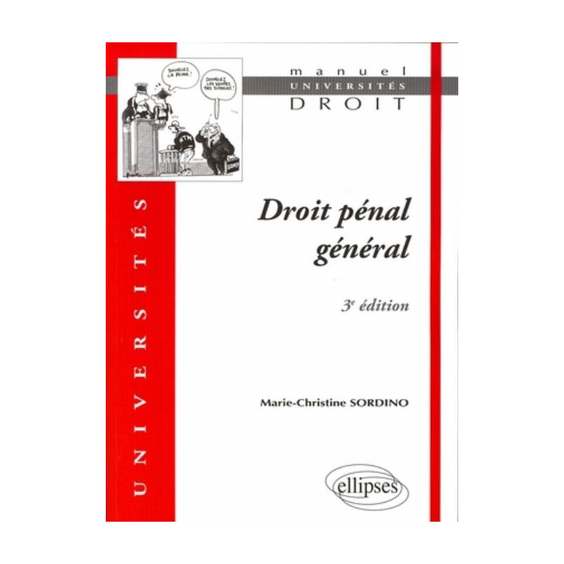 Droit pénal général - 3e édition