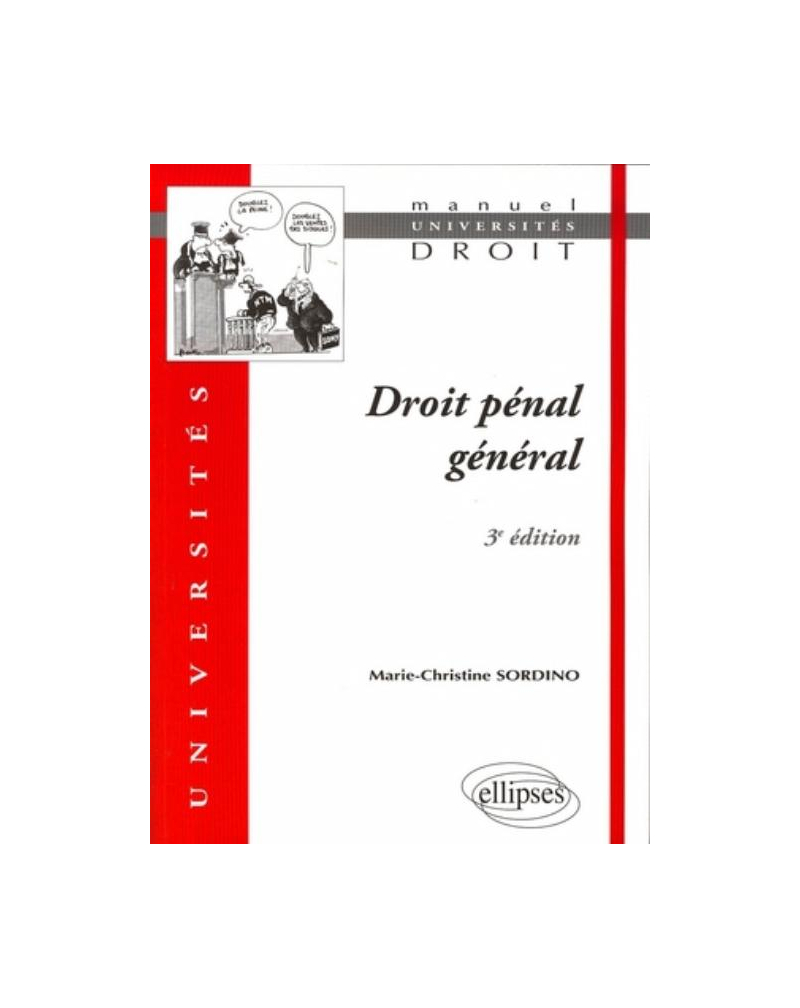 Droit pénal général - 3e édition